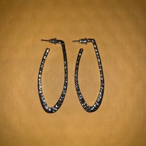 Stitch Fix | Alton Hammered Oval Earrings